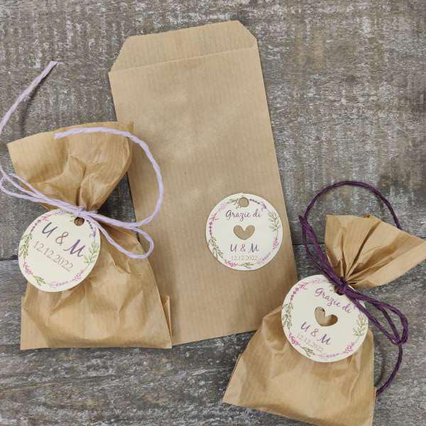 Sacchetto confetti Eco Bag Lavanda Lovers  FAI DA TE